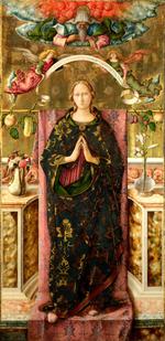 欧洲12-19世纪油画四_CRIVELLI, Carlo - The Immaculate Conception
